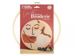 Kit De Broderie Décorative - Line Art