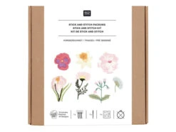 KIT DE BRODERIE FLEURS DE PRINTEMPS - RICO DESIGN
