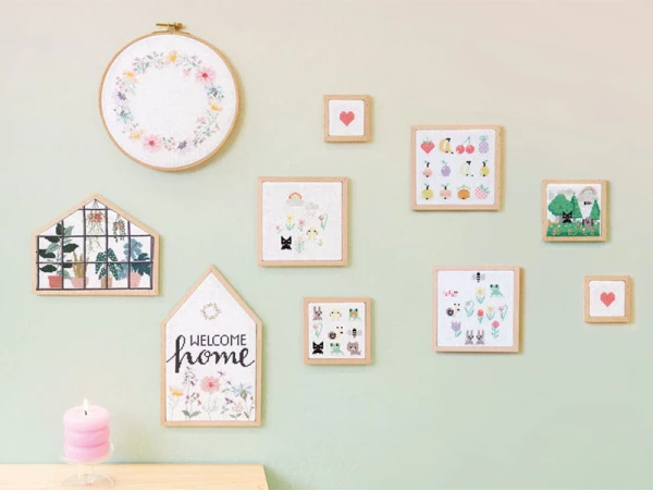 KIT DE BRODERIE FLEURS DE PRINTEMPS - RICO DESIGN – Image 4