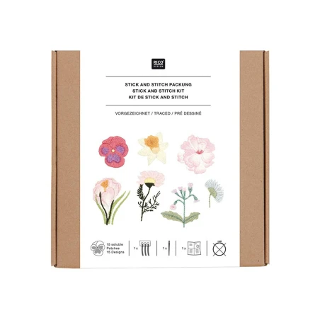 KIT DE BRODERIE FLEURS DE PRINTEMPS - RICO DESIGN – Image 5