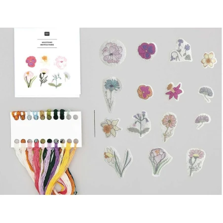 KIT DE BRODERIE FLEURS DE PRINTEMPS - RICO DESIGN – Image 7
