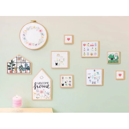 KIT DE BRODERIE FLEURS DE PRINTEMPS - RICO DESIGN – Image 8