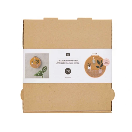 KIT DE BRODERIE JUNGLE URBAINE - RICO DESIGN – Image 4