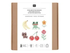 KIT DE BRODERIE PIXEL ART MIX - RICO DESIGN