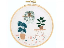 Kit De Broderie Traditionnelle - Botanique Par Slow Evenings