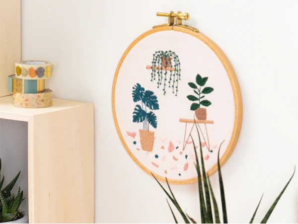 Kit De Broderie Traditionnelle - Botanique Par Slow Evenings – Image 9