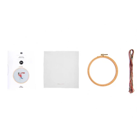 Kit De Broderie Traditionnelle - "plant Lady" - La Jeune Fille Au Cactus Par Slow Evenings – Image 15