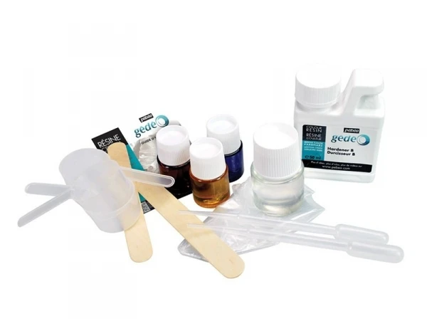 Pebeo Kit Découverte De Résine Couleur Et Cristal – Image 2