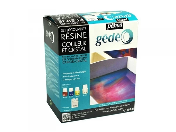 Pebeo Kit Découverte De Résine Couleur Et Cristal – Image 3