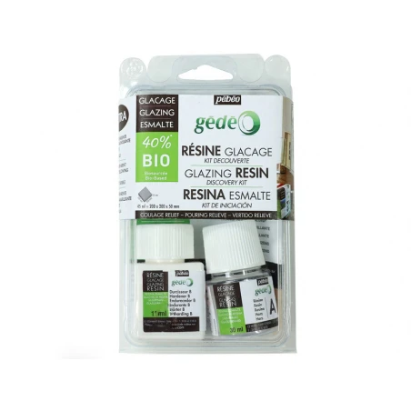 Pebeo Kit Découverte Résine De Glaçage Bio – 45 ML – Image 3