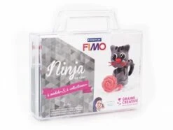 Kit Fimo - Malette Ninja Le Chat - Figurine à Modeler