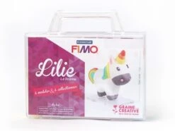 Kit Fimo - Malette Lilie La Licorne - Figurine à Modeler