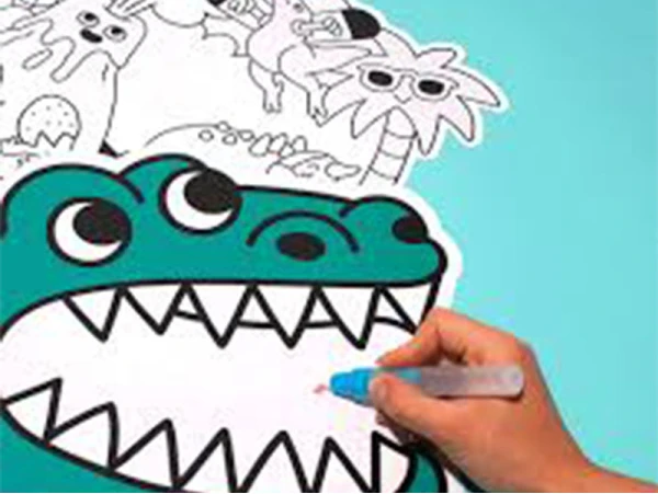 Kit Magic Water Dinos Set De Table - 18 Mois - OMY – Image 3