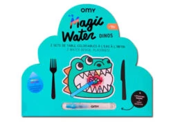 Kit Magic Water Dinos Set De Table - 18 Mois - OMY