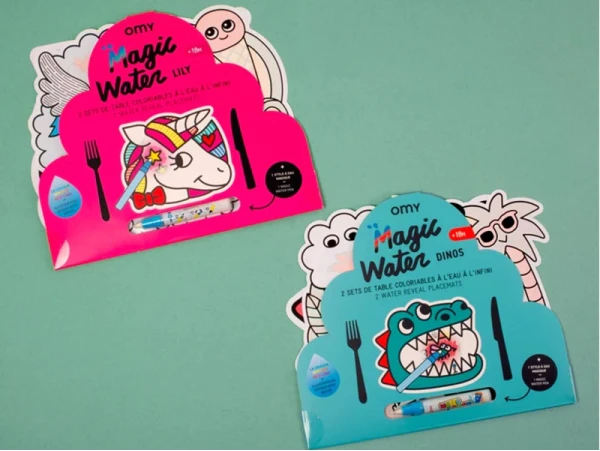Kit Magic Water Dinos Set De Table - 18 Mois - OMY – Image 5