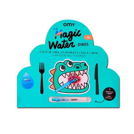 Kit Magic Water Dinos Set De Table - 18 Mois - OMY – Image 6
