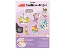 Kit Plastique Dingue Aimants Kawai Graine Creative Pour Enfants