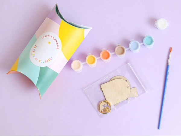 Kit Porte-clés En Bois - Flowers - Édition Limitée – Image 3