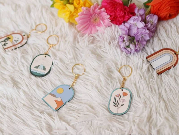 Kit Porte-clés En Bois - Flowers - Édition Limitée – Image 4
