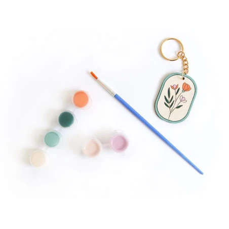 Kit Porte-clés En Bois - Flowers - Édition Limitée – Image 5