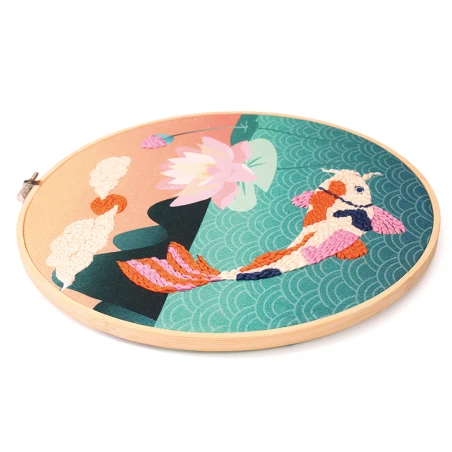 Kit Punch Needle Carpe Koi - 420327 - Graine Creative – Image 12