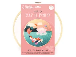 Kit Punch Needle Carpe Koi - 420327 - Graine Creative