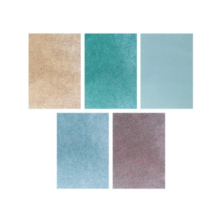 Lot De 10 Feuilles De Caoutchouc Mousse A4 - Plaques Pastelles à Paillettes – Image 12