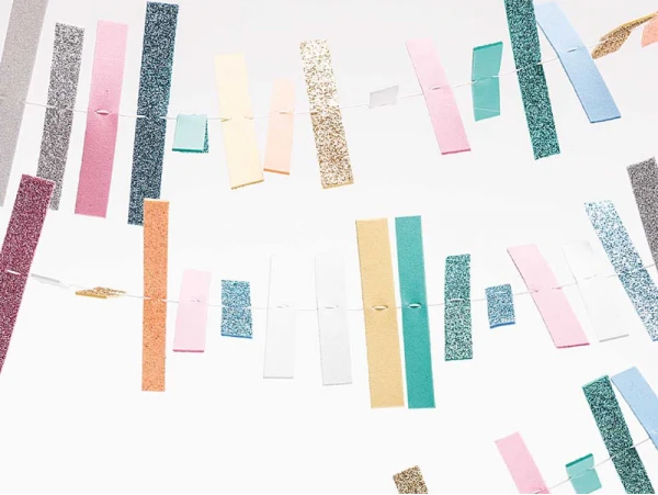 Lot De 10 Feuilles De Caoutchouc Mousse A4 - Plaques Pastelles à Paillettes – Image 4