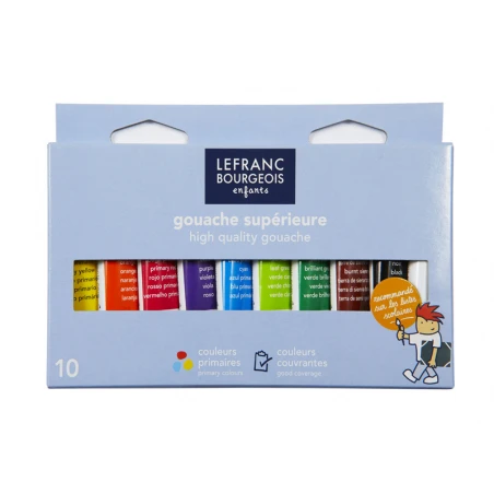 Lot De 10 Tubes De Gouache De 10 Ml – Image 4