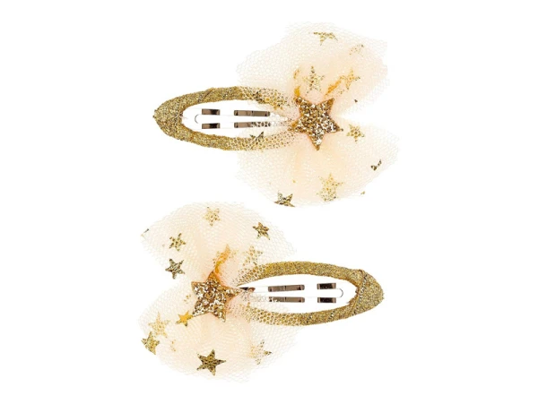 Lot De 2 Barrettes Marie - Noeud En Tulle – Image 2