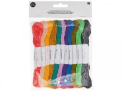 Lot De 24 Fils à Broder – Set Fashion