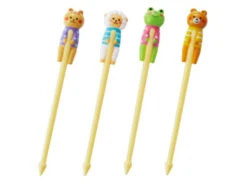 Lot De 4 Piques Pour Apéritif - Animaux