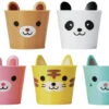 Lot De 5 Mini Pots Animaux