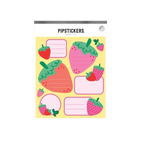 Lot De 5 Planches D'étiquettes Fraise – Image 4