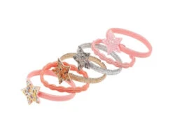 Lot De 6 élastiques à Cheveux étoile Angélie