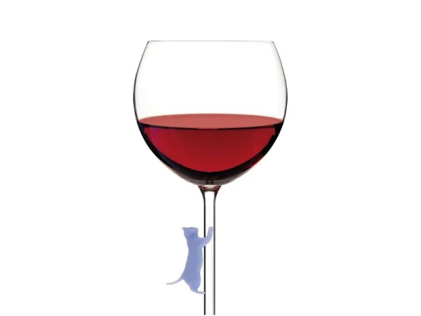 Lot De 6 Marque- Verres Chat Love Is In The Glass - Legami – Image 2