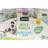 Pebeo Lot De 6 Pots De Pâte à Modeler Naturelles - 90g