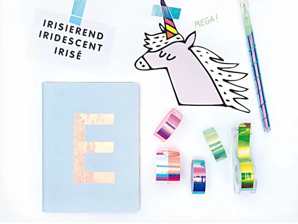 Lot De 6 Rubans Adhésifs Miroir Et Petit Dévidoir – Image 2