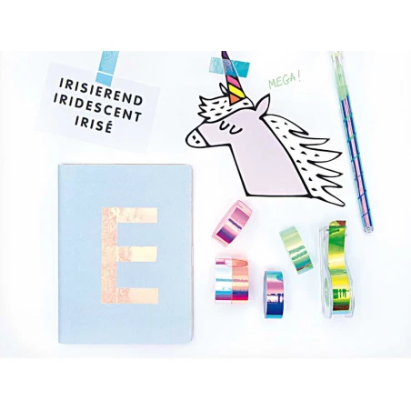 Lot De 6 Rubans Adhésifs Miroir Et Petit Dévidoir – Image 5