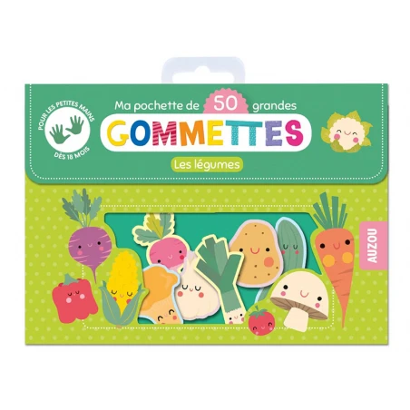 Ma Pochette De 50 Grandes Gommettes - Les Légumes – Image 3