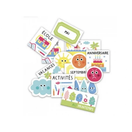 Ma Première Pochette D'aimants - Calendrier De La Semaine – Image 6