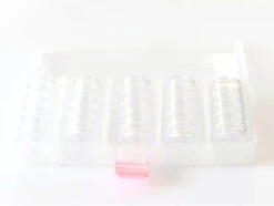 Mallette De Rangement Avec Ses 25 Petites Boites Rondes