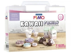 Mallette Fimo - Kawaii Donuts Family
