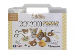 Mallette - Je Fabrique Mes Personnages Rilakkuma Kawaii En Fimo