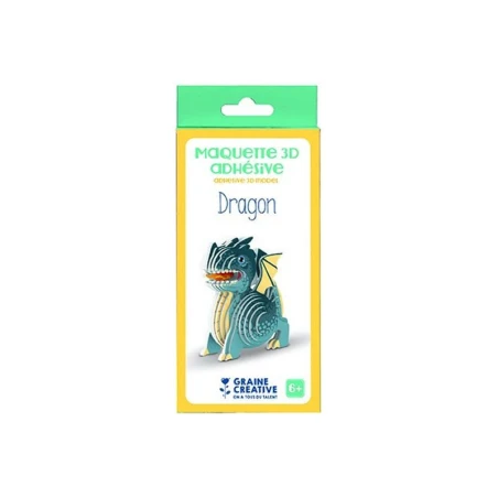 Maquette Adhésive En Carton 3D - Dragon – Image 4