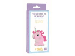 Maquette Adhésive En Carton 3D - Licorne