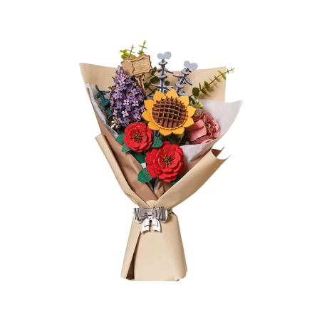 Maquette Bouquet De Fleur En Bois Puzzle 3D - Rolife – Image 6