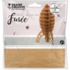 Maquette Fusée Carton 10 X 10 X 20,5 Cm