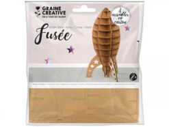Maquette Fusée Carton 10 X 10 X 20,5 Cm