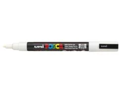 Marqueur Posca - Pointe Fine 1,5 Mm - Blanc - PC3M